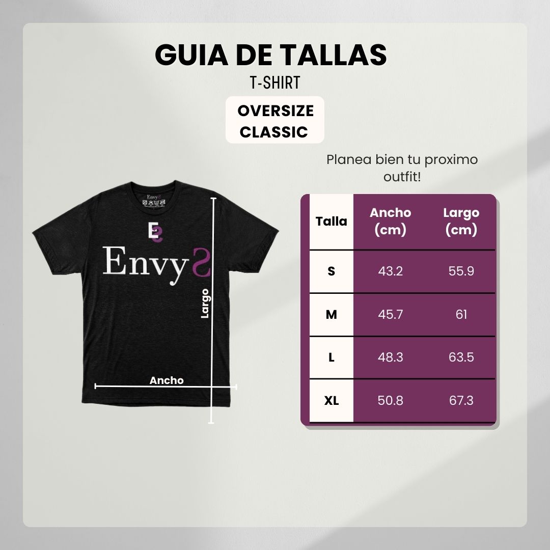 Classic oversize-Negra